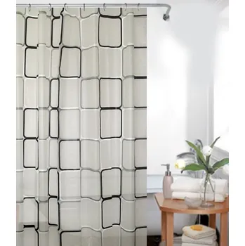 Sprchový závěs wela SPRCHOVÝ ZÁVĚS PEVA QUADRO W00187 šířka x výška: za 1 cm šířky (nastavte počet cm) x 180 cm výšky