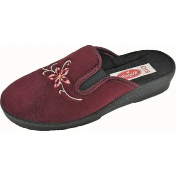 Dámské pantofle Dámské bačkory Rogallo 3361-003 Barva: Bordó, Velikost: 38
