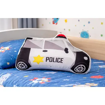 Dekorativní polštářek Carbotex Polštářek POLICEJNÍ AUTO tvarovaný