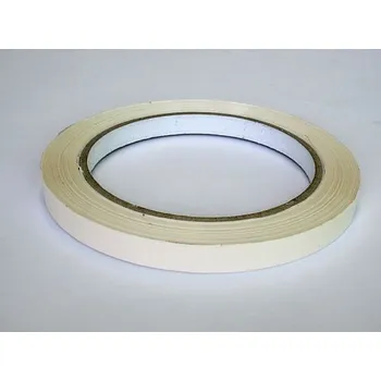 Lepící páska 9 mm x 66 m – 16 ks, různé barvy - transparentní