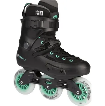 Kolečkové brusle Kolečkové brusle Powerslide Zoom Pro 100 Black Mint Trinity Velikost: EU 44-45