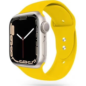 Módní doplněk Řemínek Tech-Protect Iconband Apple Watch 4 / 5 / 6 / 7 / 8 / 9 / SE / Ultra 1 / 2 (42 / 44 / 45 / 49 mm) Yellow