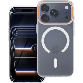 Náhradní kryt pro mobilní telefon Kryt pouzdra Go Orange s MagSafe iPhone 17 Pro Translucent