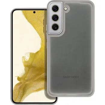 Náhradní díl pro mobilní telefon Kryt Variete Case Samsung Galaxy S22 stříbrný