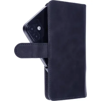 Náhradní kryt pro mobilní telefon Kryt Universal Book Case Common Size Xl - Samsung Galaxy A12 / A13 4G / A34 5G / A02S / Xiaomi Redmi 12 4G / 12C / Note 12 4G / 12 Pro 5G Oppo A53S / A72 / A92 Dark Blue