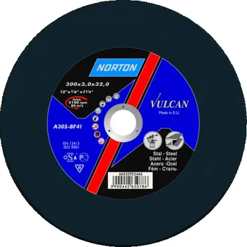 Řezný kotouč Norton Vulcan Metal A 30 S-BF41 řezný kotouč 350 x 32 x 3,5 mm (66252925470)