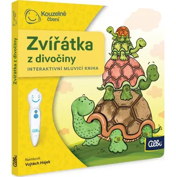 Desková hra Albi Kouzelné čtení - minikniha pro nejmenší - Zvířátka z divočiny