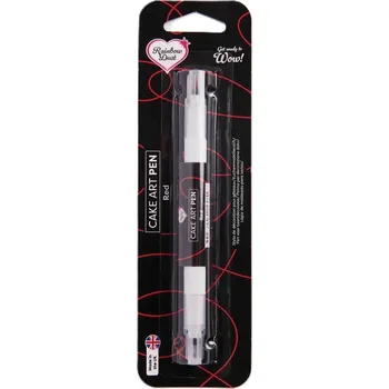 Potravinářské barvivo Rainbow Dust RainbowDust Jedlý fix oboustranný červený