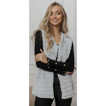 Dámská vesta Edoti VLR008 světle šedá