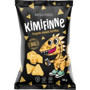 Čokoláda Extrudo BIO SNACK KIMIFINNE TORTILLAS CHEESE 30g