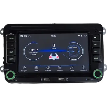 Auto Hi-Fi Fabia 2 Autorádio Mekede DZ7 Carplay Paměť: 2/32GB