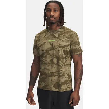 Pánské tričko Under Armour Pjt Rck IsoChill SS - Pánské Under Armour hnědá 3288658