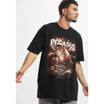 Pánská móda Černé tričko Pegasus Oversize Mister Tee hnědá 2539509