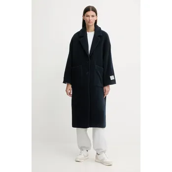 Dámský kabát Kabát s příměsí vlny American Vintage ZIF17A námořnická modř 59X, vel. M/L