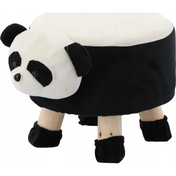 Taburet Křeččí Taburet Křeček Gdów černý