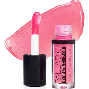 Lesk na rty Palladio Beauty Group Hydratační olej na rty AS IF! 4,2 ml - pro přirozený a lesklý vzhled s průsvitným barevným nátěrem