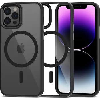 Telefonní příslušenství Kryt Tech-Protect Magmat Magsafe iPhone 12 Pro Max black/Clear