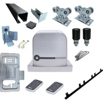 Pohon brány Sada pro posuvnou samonosnou bránu do šíře 4,5m - 500kg - C80Zn - ROBO600KIT