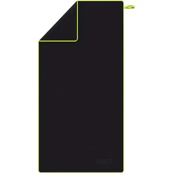 Ručník NILS Aqua Ručník z mikrovlákna NILS aqua NAR11 černý/zelený