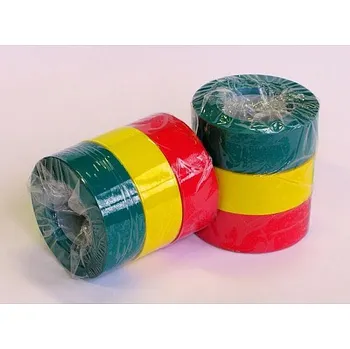 Páska 19 mm x 33 m barevné - červená – 8 ks