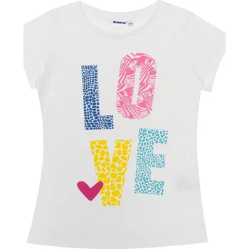 Dívčí tričko Dívčí tričko - Winkiki WJG 11018,bílá Barva: Bílá, Velikost: 128