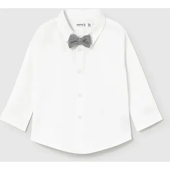 Chlapecká košile Dětská košile Mayoral 2111.3F.Baby.9BYA bílá 00X, vel. 104
