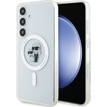 Náhradní díl pro mobilní telefon Kryt Original Faceplate Case Karl Lagerfeld Klhms24Shgkcnot Samsung S24 (Magsafe Iml Kc) Průhledný