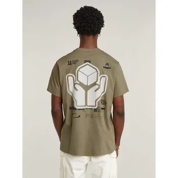 Pánské tričko Tričko G-Star Khaki 5428301 XXL