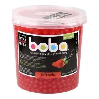 Sirup Monin BOBA Bubble Tea - kuličky Jahoda 3200g