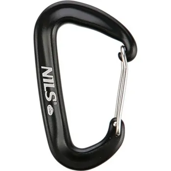 karabina NILS CAMP Hliníková karabina NILS Camp NC1707 12kN černá
