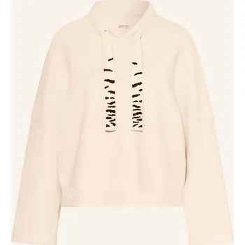 Dámská mikina Marc Cain Dámská Mikina S Ozdobnými Kamínky, 153 magnolia, 40