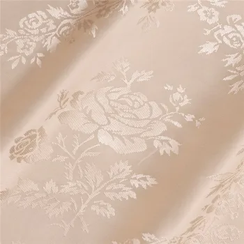 Šatovka Satén Žakár Folk - Champagne