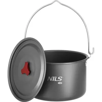Kempingové nádobí NILS CAMP Kempingový hrnec NILS Camp NC17117 s pokličkou 4L