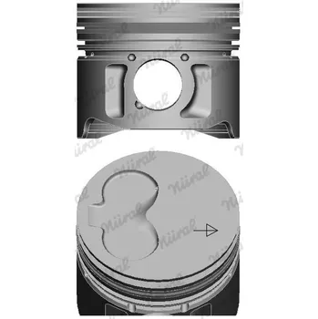 Píst motoru Píst NÜRAL 87-990111-40