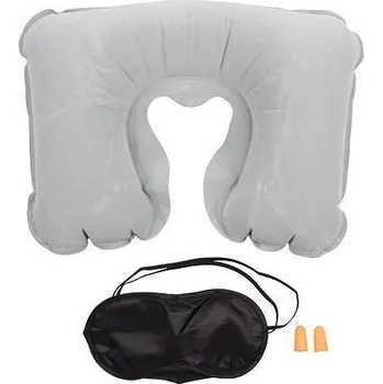 Cestovní polštářek Merco Travel cestovní polštářek šedá (VÝPRODEJ)