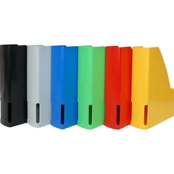 Plastový box A4 6cm - magazín box, zelený