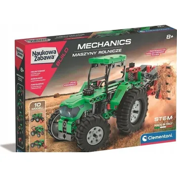 ostatní stavebnice Clementoni Laboratoř Mechaniky: Zemědělské Stroje – Stavebnice 50794