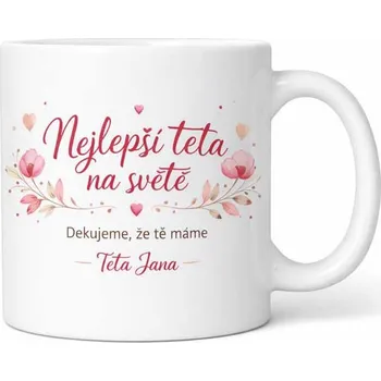 Hrneček pro tetu 2 - bílý