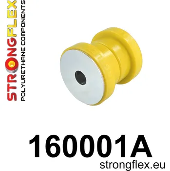 Silentblok nápravy 160001A: Strongflex Silentblok předního horního ramene - zadní varianta SPORT Black