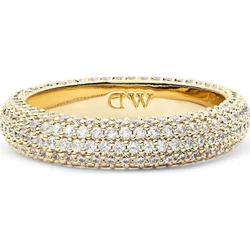 Prsten Daniel Wellington Dámský prsten Pavé DW00401671, zlatá barva