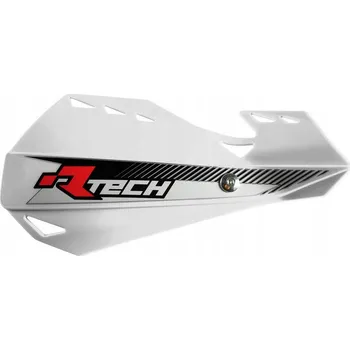 RACETECH CHRÁNIČE RUKOU (HANDBARY) DUAL BÍLÉ