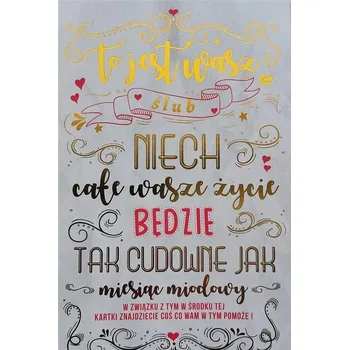 Obraz Vánoční přání 13 x 20,5 cm