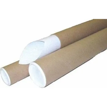 Plotrový papír Kartonový tubus 740 x 73 mm, hnědý