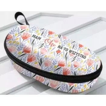 Obraz Pouzdro na brýle s květinovým vzorem