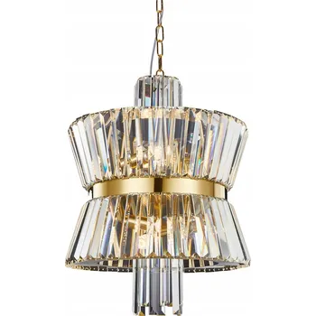 Lustr AURELIA zlatý 6xE14 křišťál Milagro ML0403