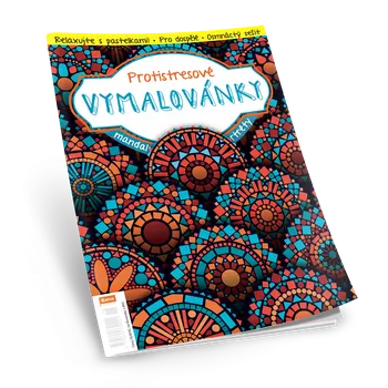 Antistresové omalovánky Protistresové Vymalovánky č. 18