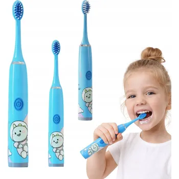 Elektrický zubní kartáček Elektrický zubní kartáček pro děti pro nejmenší MODRÝ