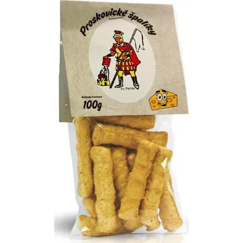 Proskovické špalíky sýrové 100g (Kartonové balení : 30 ks)