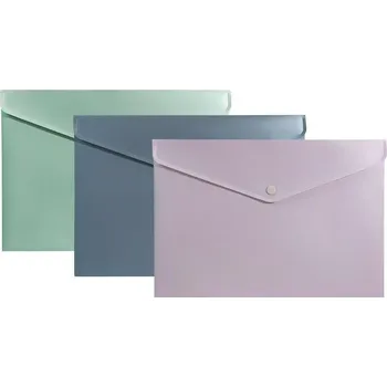 Obálka Obálka s patentním uzávěrem A4 PP BIURFOL morandi