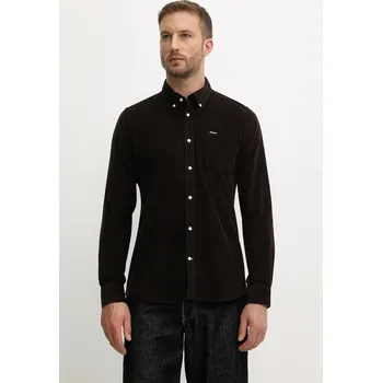 Pánská košile Bavlněná košile Barbour RAMSEY MSH5001 hnědá 89X, vel. XL